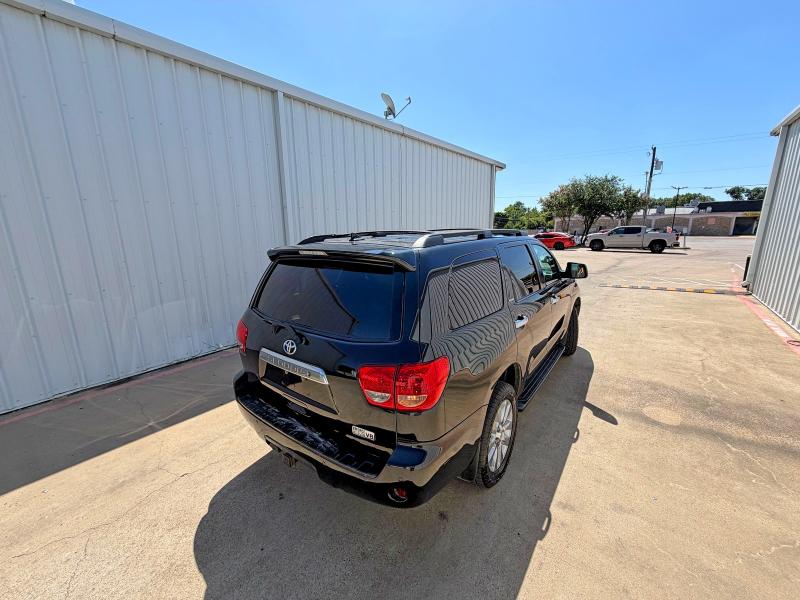 2016 Toyota Sequoia VIN 5TDDW5G12GS127965 COPART salvage auction — MINOR DENT/SCRATCHES, TX - CERTIFICATE OF TITLE (P), sold $7,500 on 2026-07-18 (photo 4)