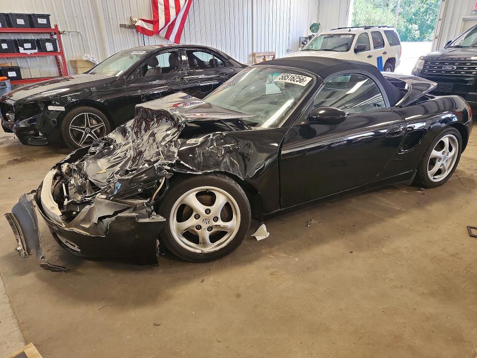 1998 Porsche Boxster VIN WP0CA2980WU623795 COPART salvage auction — FRONT END, MN - CERT OF TITLE-SALVAGE, sold $250 on 2026-07-21 (photo 1)
