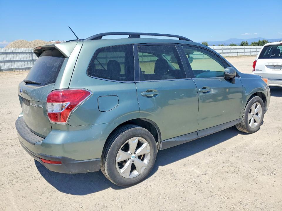 2014 Subaru Forester VIN JF2SJAPC1EH520522 COPART salvage auction — REAR END, Ca - Salvage Certificate, sold $950 on 2026-07-17 (photo 3)