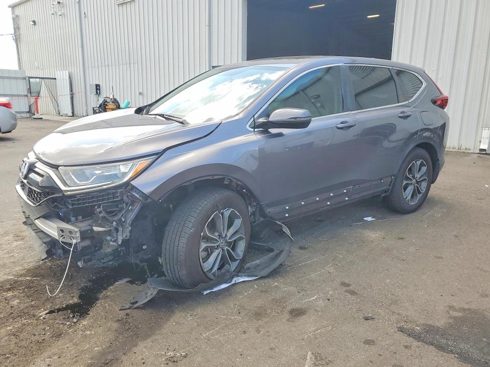2022 Honda Cr-v VIN 7FARW2H89NE036200 COPART salvage auction — FRONT END, Fl - Cert Of Title Slvg Rebuildable, sold $10,700 on 2026-07-13 (photo 1)