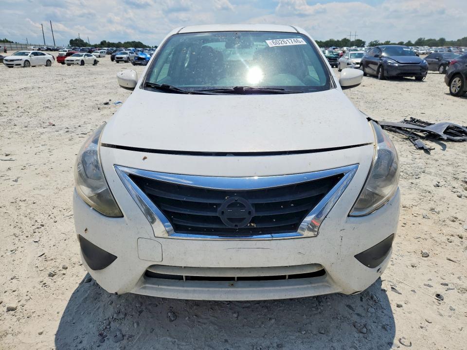 2016 Nissan Versa VIN 3N1CN7APXGL807791 COPART salvage auction — FRONT END, Salvage Title, sold $675 on 2026-07-29 (photo 5)