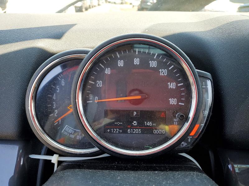 2018 Mini Cooper VIN WMZYS7C34J3E07804 COPART salvage auction — FRONT END, CT - CERT OF TITLE-SALVAGE, sold $1,600 on 2026-08-06 (photo 9)