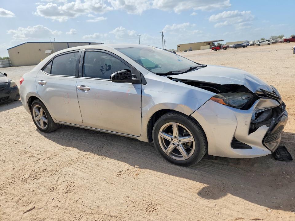 2019 Toyota Corolla VIN 5YFBURHE4KP890349 COPART salvage auction — FRONT END, Tx - Salvage Vehicle Title, sold $1,000 on 2026-07-23 (photo 4)