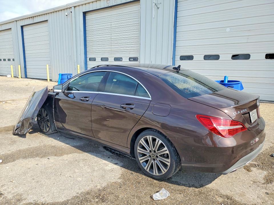 2018 Mercedes-benz Cla-klasse VIN WDDSJ4EB1JN567870 COPART salvage auction — FRONT END, Salvage Title, sold $325 on 2026-08-13 (photo 2)