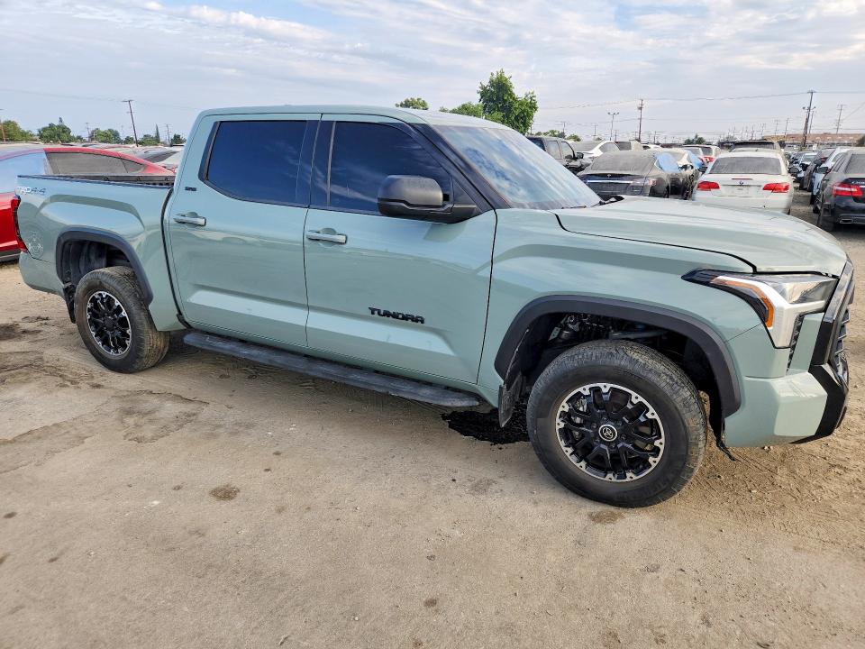 2022 Toyota Tundra VIN 5TFLA5DB5NX035523 COPART salvage auction — FRONT END, Ca - Salvage Certificate, sold $16,300 on 2026-07-20 (photo 4)