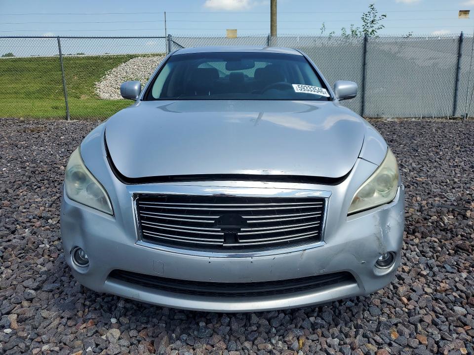 2013 Infiniti M VIN JN1BY1AR9DM603762 COPART salvage auction — FRONT END, Salvage Title, sold $250 on 2026-07-21 (photo 5)