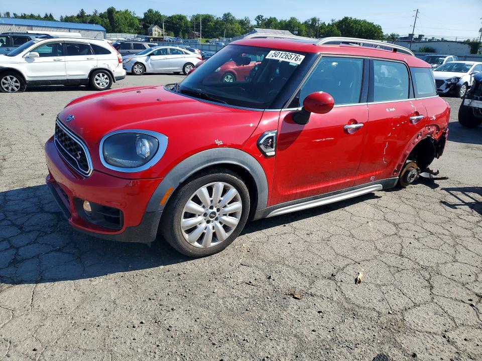 2019 Mini Cooper VIN WMZYT5C57K3J88449 COPART salvage auction — REAR END, PA - CERTIFICATE OF SALVAGE, sold $250 on 2026-07-24 (photo 1)