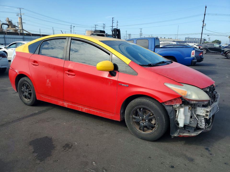 2015 Toyota Prius VIN JTDKN3DU9F1980937 COPART salvage auction — FRONT END, CA - CERT OF TITLE-SALVAGED, sold $675 on 2026-07-27 (photo 4)