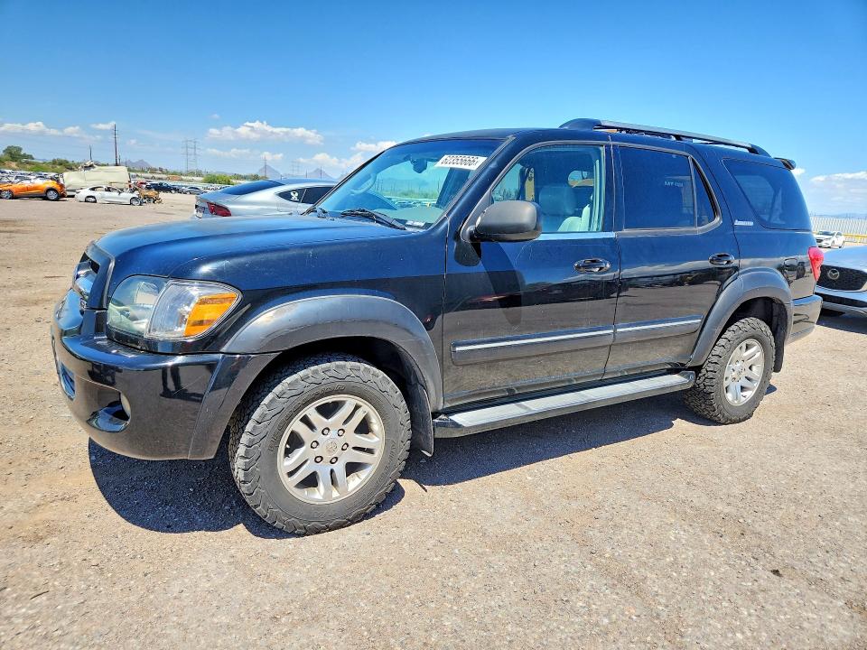 2005 Toyota Sequoia VIN 5TDZT38A55S243613 COPART salvage auction — NORMAL WEAR, Az - Cert Of Title-Restored Salvage, sold $750 on 2026-07-31 (photo 1)