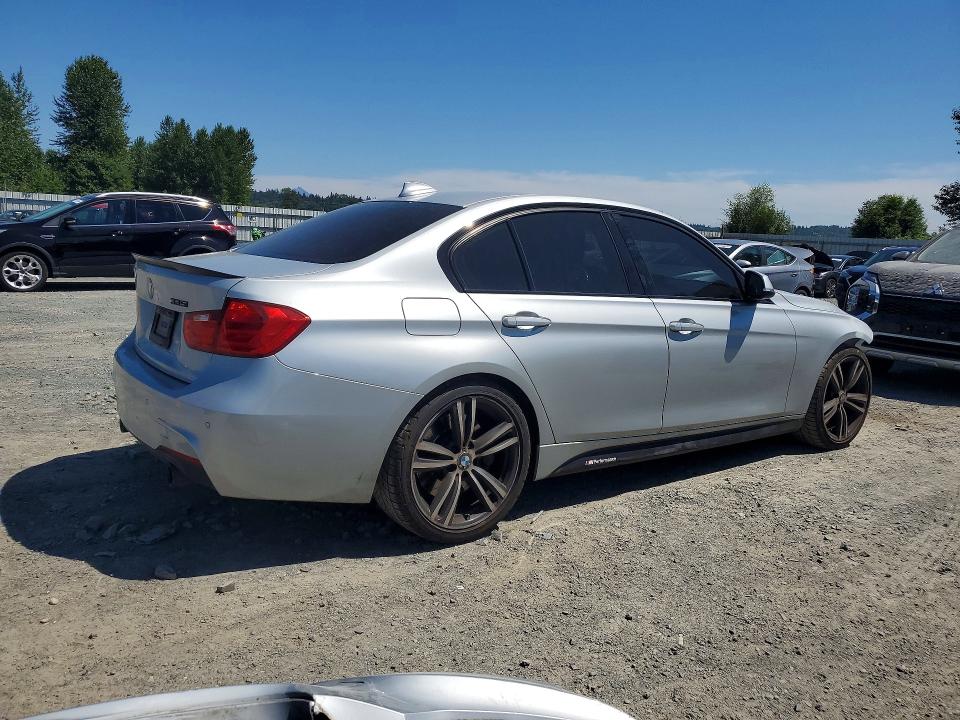 2015 BMW 3er VIN WBA3A9C5XFK472688 COPART salvage auction — FRONT END, Wa - Bill Of Sale, sold $2,100 on 2026-07-13 (photo 3)