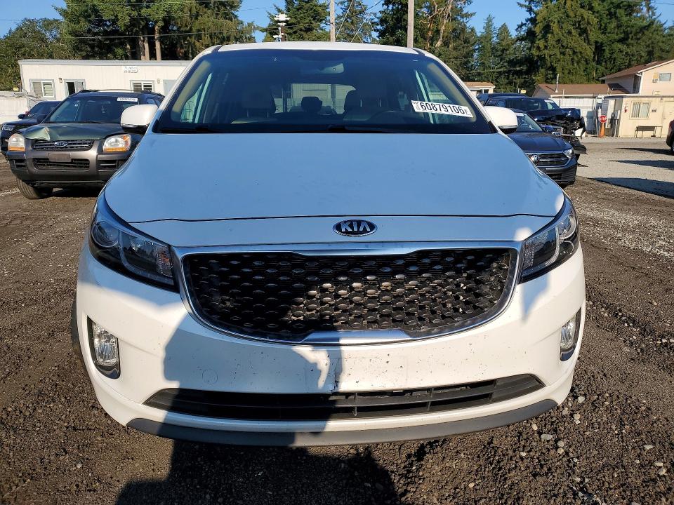 2015 Kia SEDONA VIN KNDMC5C1XF6033832 COPART salvage auction — REAR END, Wa - Bill Of Sale, sold $1,950 on 2026-07-24 (photo 5)