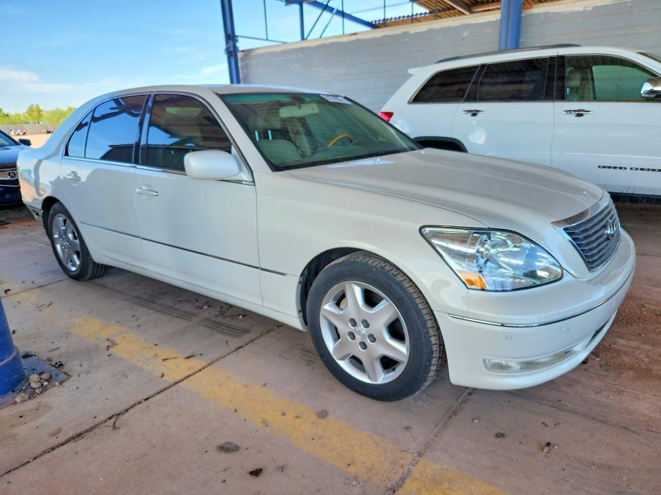 2004 Lexus Ls 430 VIN JTHBN36F140134589 COPART salvage auction — REAR END, AZ - CERT OF TITLE - SALVAGE, sold $600 on 2026-09-08 (photo 4)
