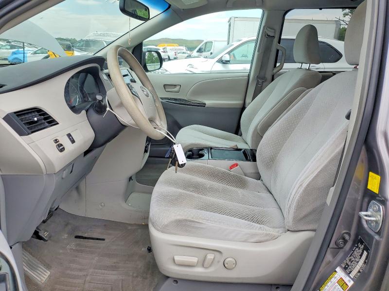 2011 Toyota Sienna VIN 5TDKK3DC3BS095646 COPART salvage auction — FRONT END, NY - MV-907A SALVAGE CERTIFICATE, sold $500 on 2026-07-20 (photo 7)