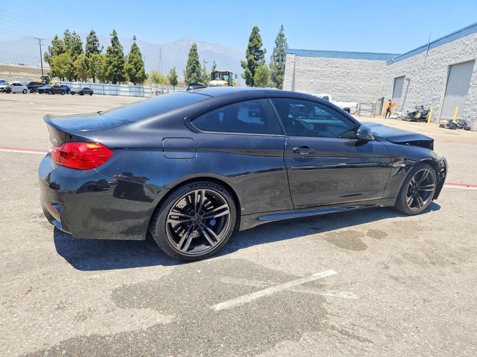 2015 BMW M4 VIN WBS3R9C56FK330908 COPART salvage auction — FRONT END, Ca - Salvage Certificate, sold $11,800 on 2026-07-28 (photo 3)