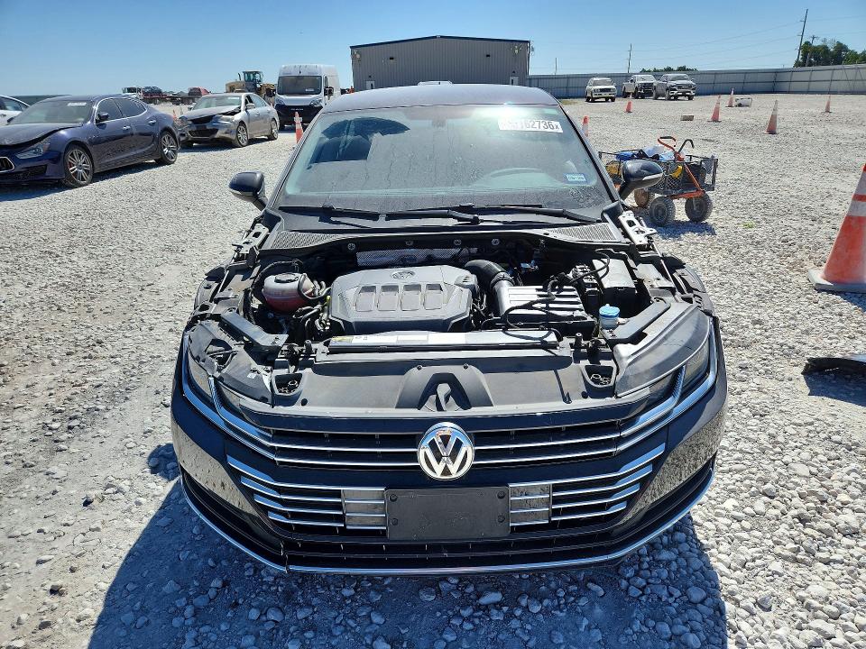 2019 Volkswagen Arteon VIN WVWAR7AN8KE030950 COPART salvage auction — FRONT END, Tx - Salvage Vehicle Title, sold $1,800 on 2026-07-16 (photo 5)
