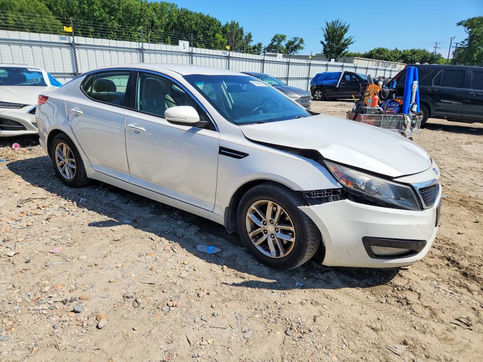 2012 Kia Optima VIN KNAGM4A7XC5283386 COPART salvage auction — FRONT END, Va - Cert Of Title - Salvage, sold $100 on 2026-07-28 (photo 4)