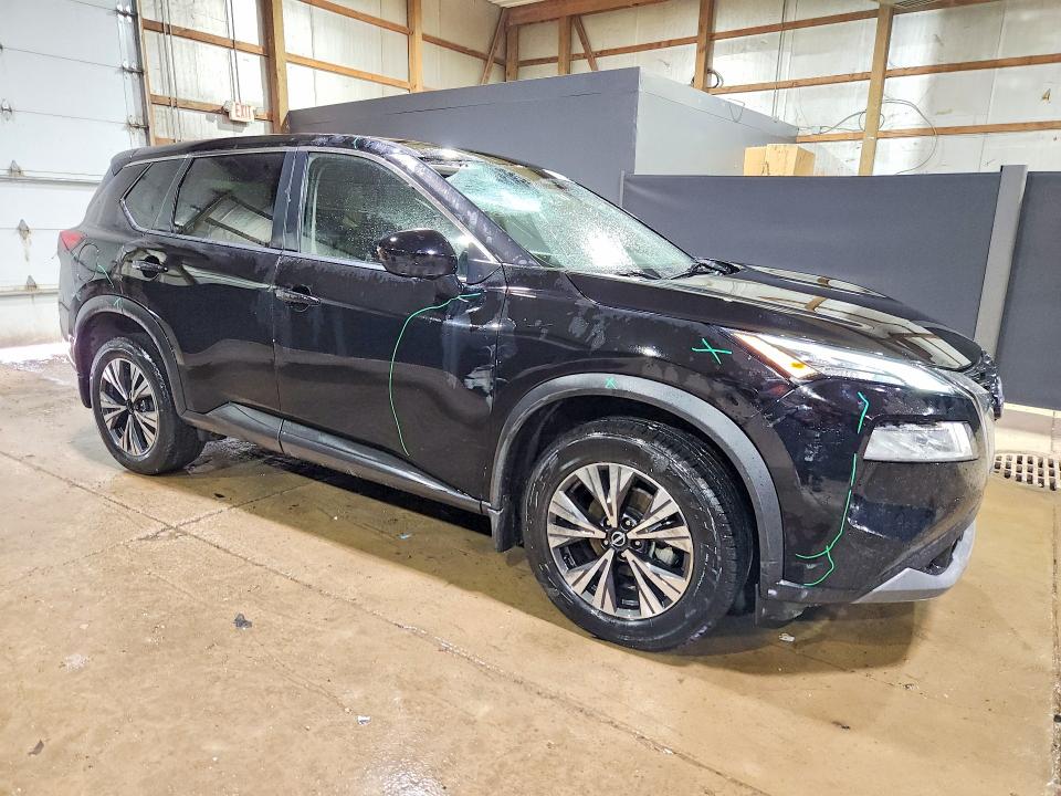 2023 Nissan Rogue VIN JN8BT3BB6PW470433 COPART salvage auction — SIDE, Fl - Certificate Of Title, sold $7,900 on 2026-07-20 (photo 4)