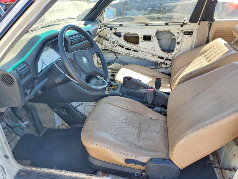1987 BMW 3 series VIN WBAAB5409H9807112 COPART salvage auction — STRIPPED, Al - Dis/Dlr/Exp Only Clean Title (P), sold $1,600 on 2026-07-27 (photo 7)