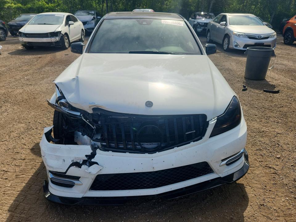 2014 Mercedes-benz 300 VIN WDDGF8AB1EG206606 COPART salvage auction — FRONT END, On - Permit No Brand - Unfit, sold $1,650 on 2026-08-06 (photo 5)