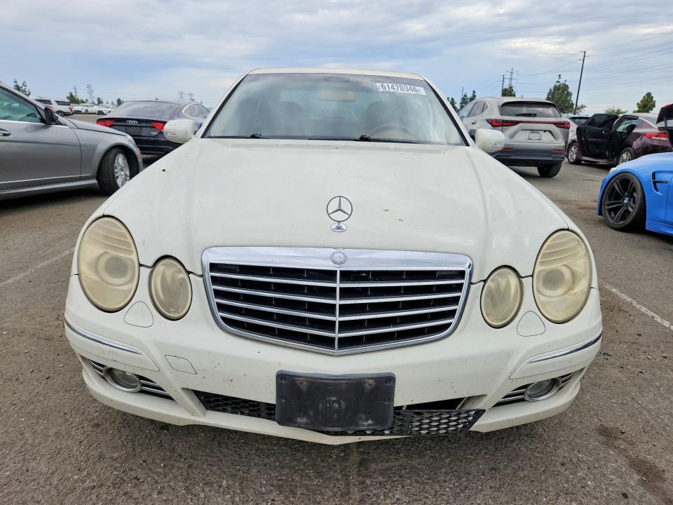2007 Mercedes-benz E-class VIN WDBUF56X27B092078 COPART salvage auction — NORMAL WEAR, CA - DIS/DLR/EXP ONLY CLEAN TITLE, sold $400 on 2026-07-23 (photo 5)