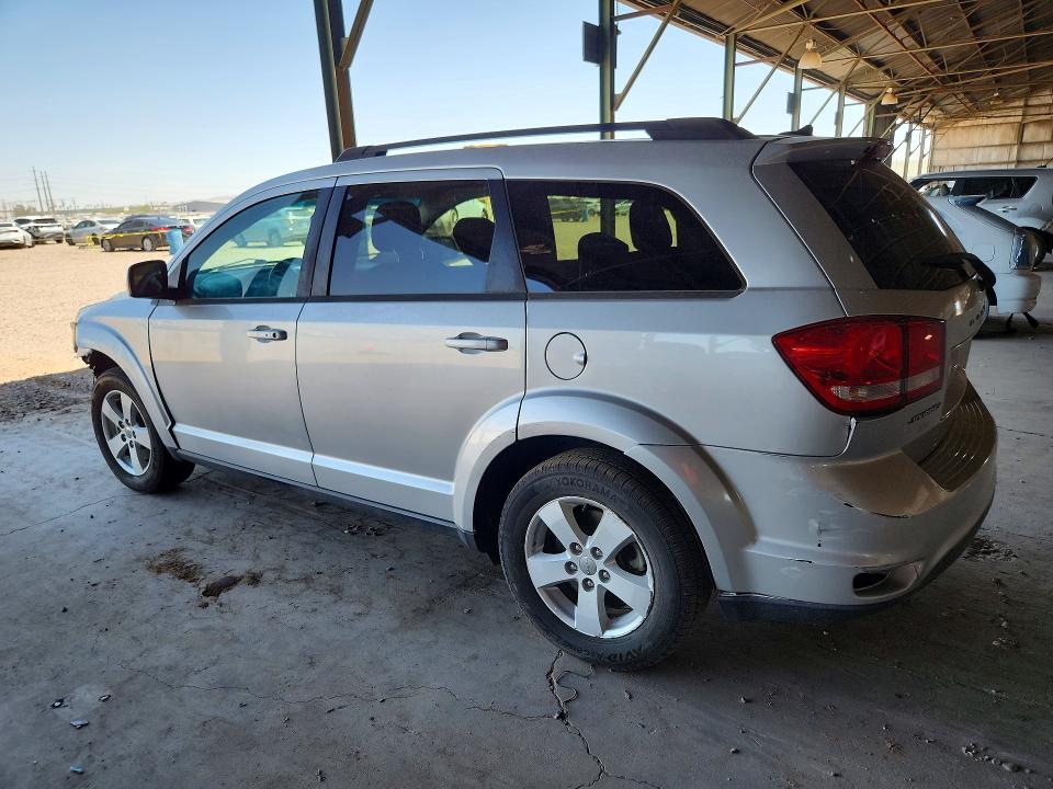 2012 Dodge Journey VIN 3C4PDCBGXCT387727 COPART salvage auction — FRONT END, Az - Certificate Of Title (P), sold $500 on 2026-07-22 (photo 2)