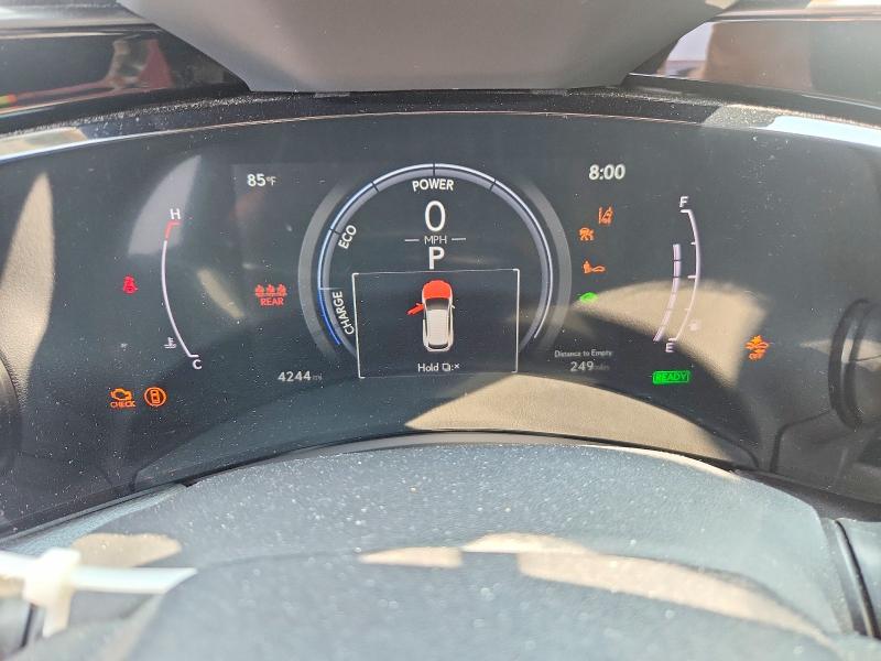 2025 Lexus Nx VIN 2T2HKCEZ4SC053598 COPART salvage auction — FRONT END, IL - SALVAGE CERTIFICATE, sold $29,750 on 2026-08-25 (photo 9)