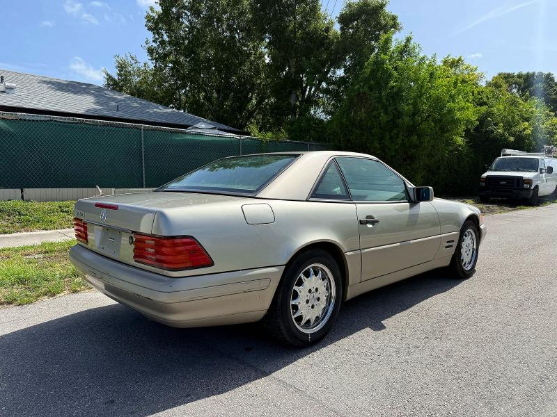 1996 Mercedes-benz Sl-class VIN WDBFA67F2TF131418 COPART salvage auction — NORMAL WEAR, IN - CERTIFICATE OF TITLE (P), sold $4,150 on 2026-07-23 (photo 4)