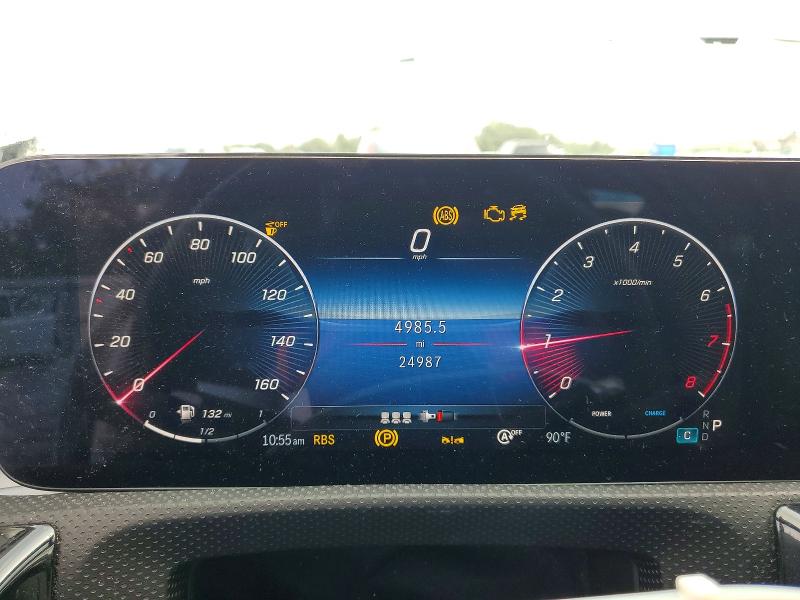 2024 Mercedes-benz Cla-klasse VIN W1K5J4GB8RN452706 COPART salvage auction — SIDE, Fl - Cert Of Title Slvg Rebuildable, sold $17,100 on 2026-08-11 (photo 9)
