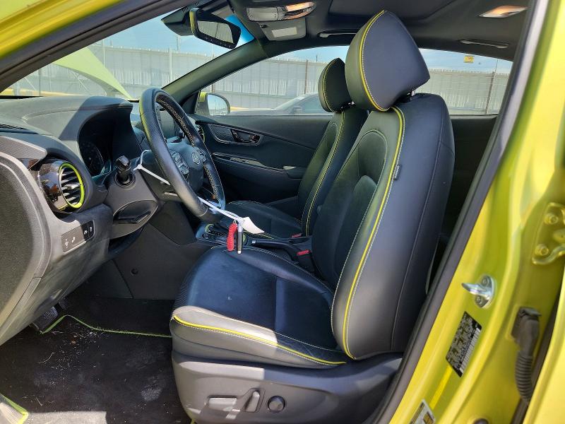 2019 Hyundai Kona VIN KM8K33A55KU389723 COPART salvage auction — FRONT END, Tx - Salvage Vehicle Title, sold $2,450 on 2026-07-21 (photo 7)