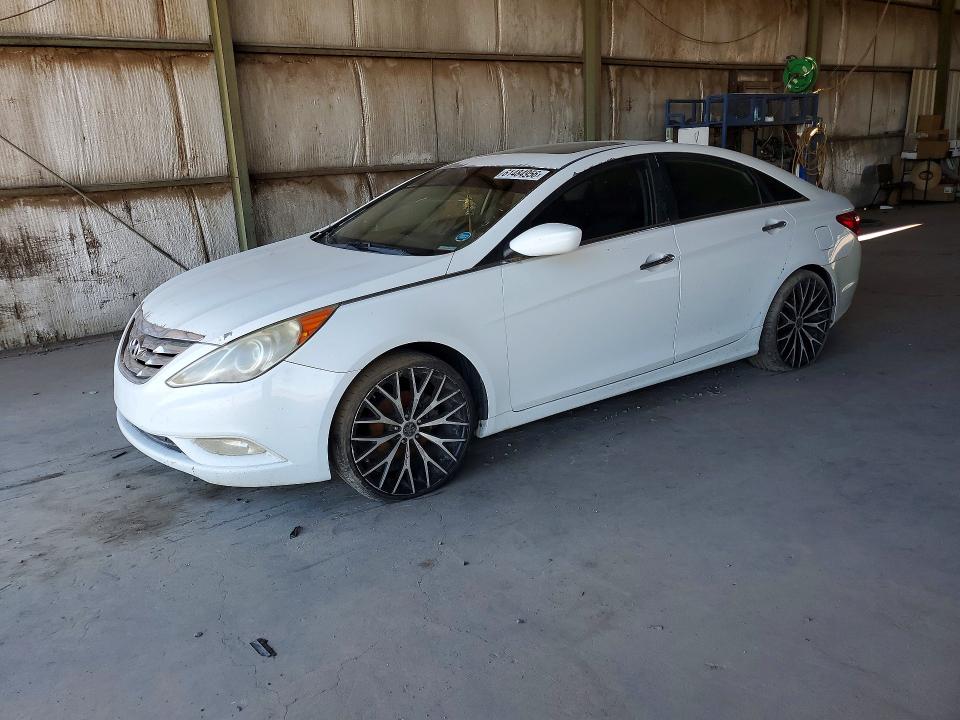 2011 Hyundai Sonata VIN 5NPEC4AC9BH243941 COPART salvage auction — FRONT END, Az - Certificate Of Title (P), sold $475 on 2026-07-27 (photo 1)