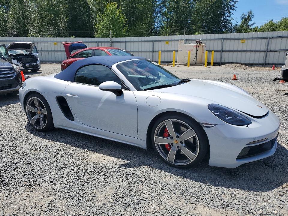 2025 Porsche Boxster VIN WP0CD2A88SK231205 COPART salvage auction — VANDALISM, Wa - Bill Of Sale, sold $66,000 on 2026-08-17 (photo 4)