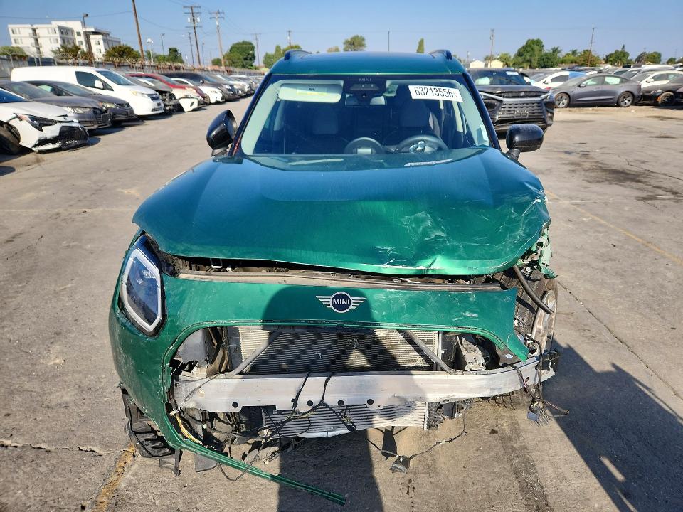 2025 Mini Cooper VIN WMZ23GA08S7P56936 COPART salvage auction — FRONT END, Ca - Dis/Dlr/Exp Only Clean Title, sold $8,700 on 2026-08-04 (photo 5)