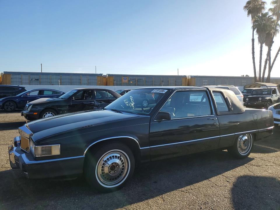 1990 Cadillac Fleetwood VIN 1G6CB1330L4206115 COPART salvage auction — MINOR DENT/SCRATCHES, Ca - Dis/Dlr/Exp Only Clean Title, sold $275 on 2026-07-31 (photo 1)