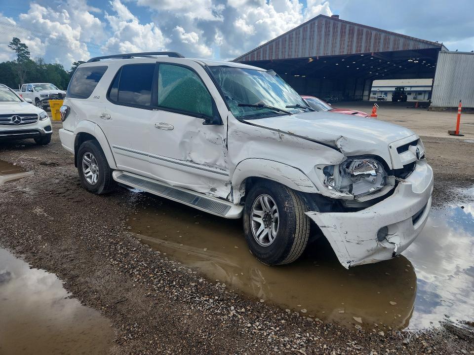 2007 Toyota Sequoia VIN 5TDZT34A87S289624 COPART salvage auction — FRONT END, LA - CERT OF TITLE-SALVAGE, sold $925 on 2026-07-17 (photo 4)