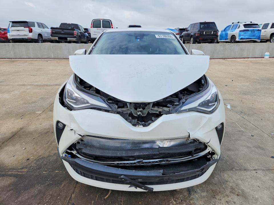 2020 Toyota C-hr VIN JTNKHMBXXL1082106 COPART salvage auction — FRONT END, Tx - Salvage Vehicle Title, sold $4,100 on 2026-07-23 (photo 5)