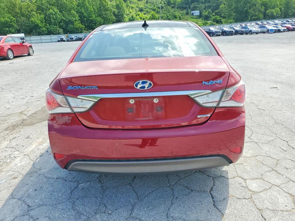 2015 Hyundai Sonata VIN KMHEC4A46FA120521 COPART salvage auction — FRONT END, Salvage Title, sold $325 on 2026-07-30 (photo 6)