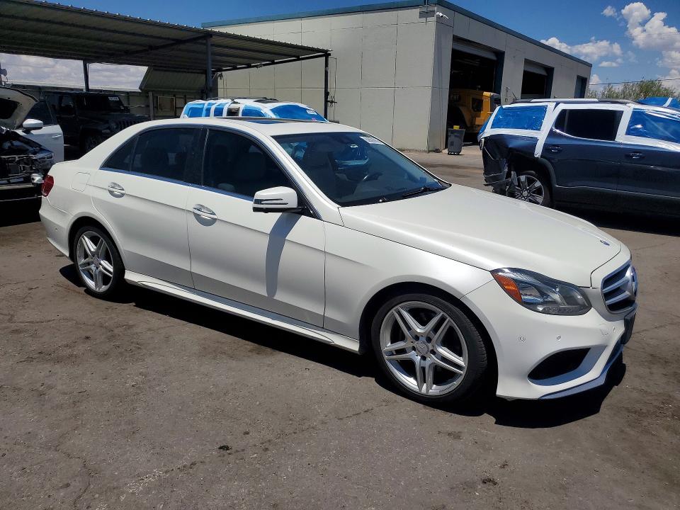 2014 Mercedes-benz E-klasse VIN WDDHF5KB5EA912319 COPART salvage auction — FRONT END, Tx - Salvage Vehicle Title, sold $5,600 on 2026-08-14 (photo 4)