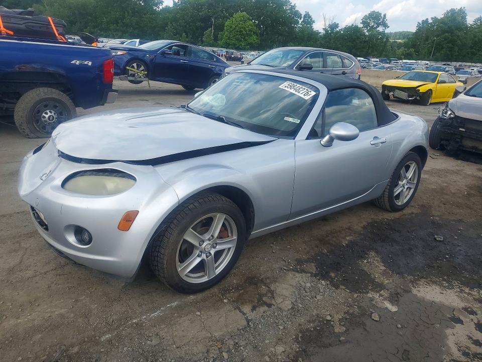 2006 Mazda Mx-5 miata VIN JM1NC25F260111809 COPART salvage auction — FRONT END, Ny - Mv-907A Salvage Certificate, sold $350 on 2026-07-23 (photo 1)