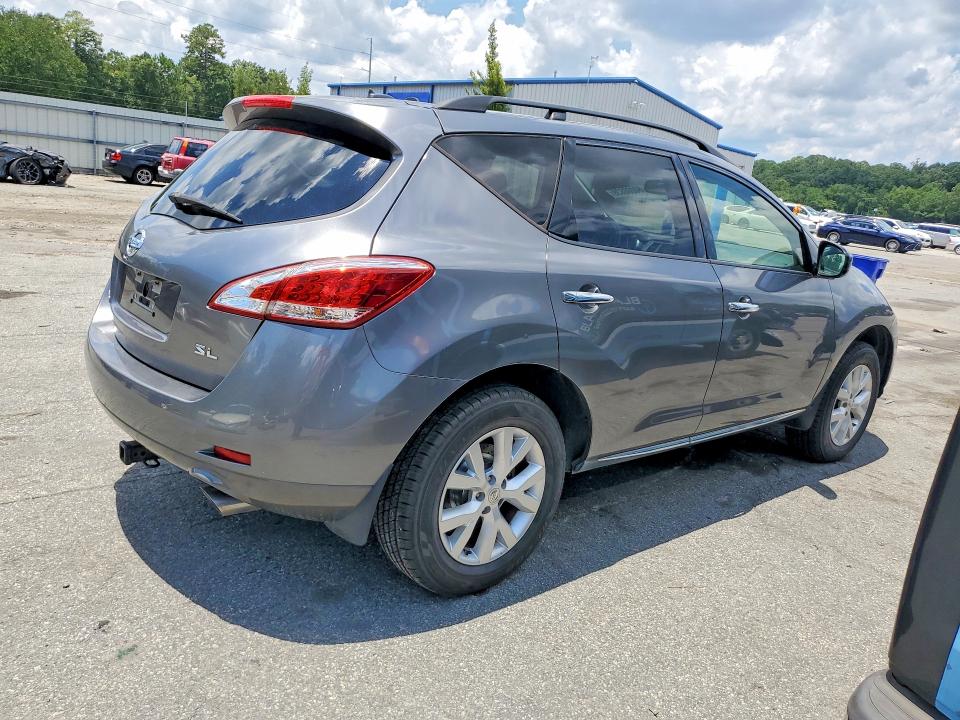 2013 Nissan Murano VIN JN8AZ1MU4DW213960 COPART salvage auction — MINOR DENT/SCRATCHES, Sc - Certificate Of Title, sold $600 on 2026-07-27 (photo 3)