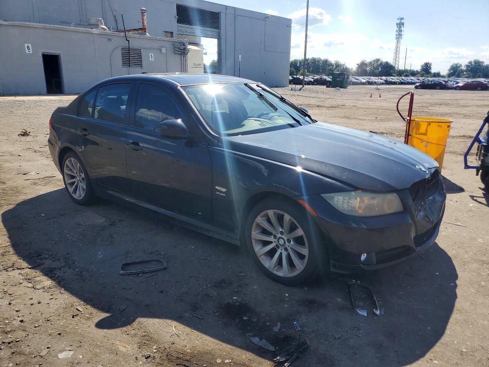 2011 BMW 3er VIN WBAPK5G58BNN79796 COPART salvage auction — FRONT END, Va - Certificate Of Title, sold $250 on 2026-08-19 (photo 4)