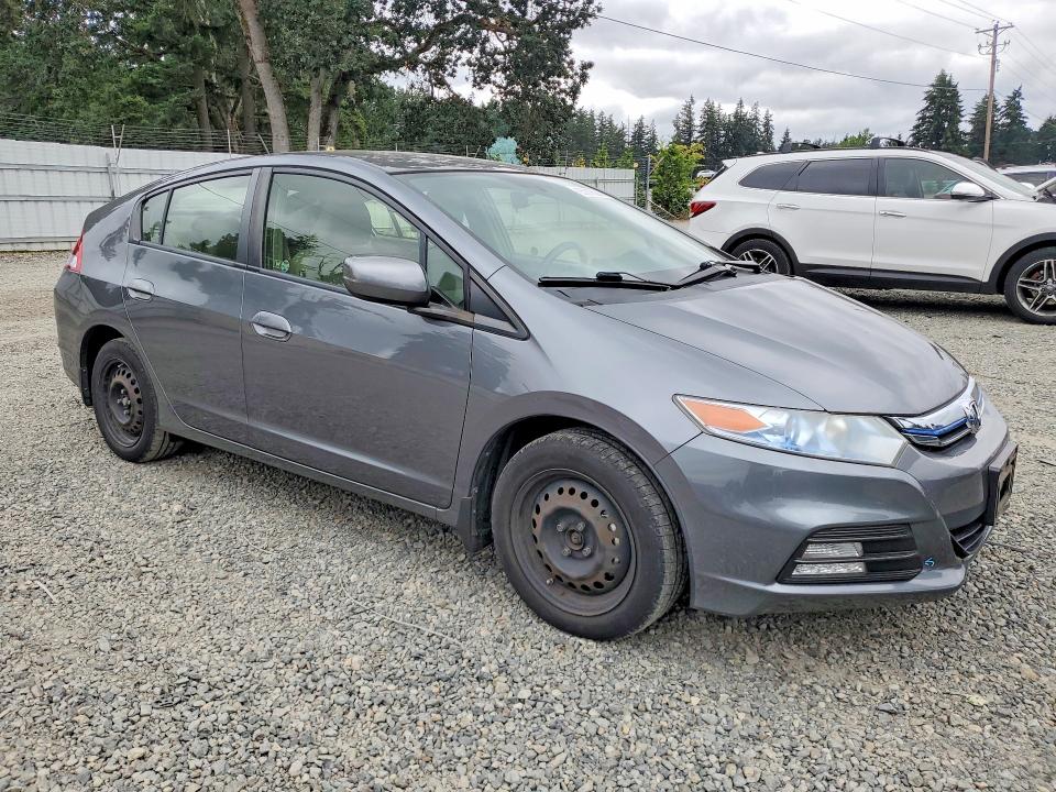 2013 Honda Insight VIN JHMZE2H51DS000974 COPART salvage auction — REAR END, Wa - Bill Of Sale, sold $125 on 2026-07-28 (photo 4)