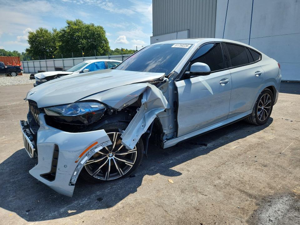 2025 BMW X6 VIN 5UX33EX0XS9X67133 — COPART salvage auction photo