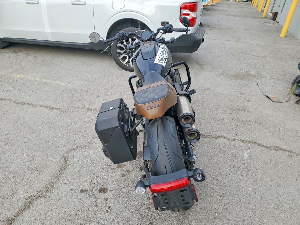 2022 Harley-davidson Sportster VIN 1HD1ZC419NB322550 COPART salvage auction — REAR END, Nv - Salvage Title, sold $2,600 on 2026-07-28 (photo 4)