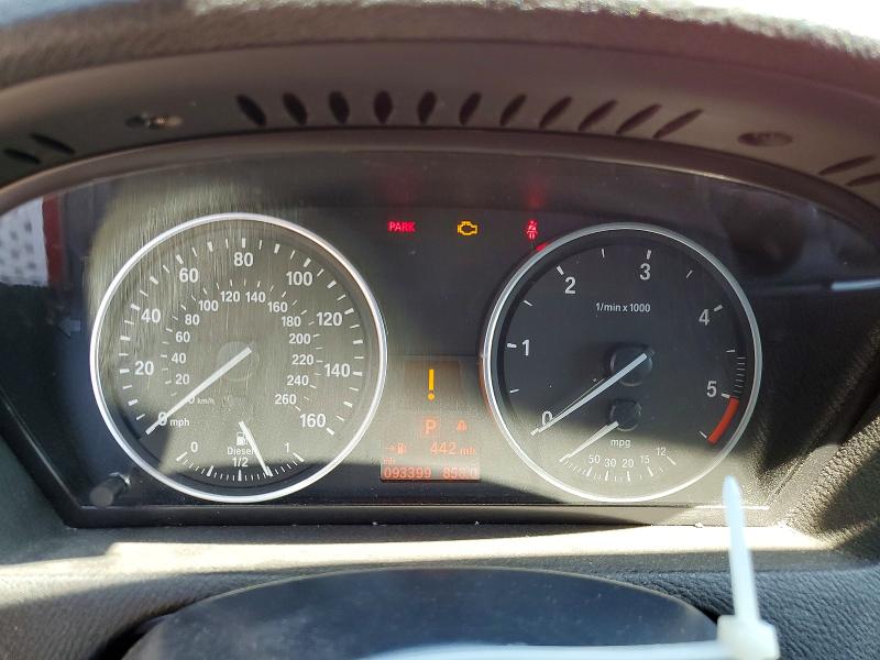 2013 BMW X5 VIN 5UXZW0C52D0B95569 COPART salvage auction — HAIL, Salvage Title, sold $3,771 on 2026-07-28 (photo 9)