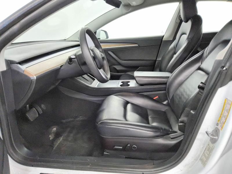 2022 Tesla Model 3 VIN 5YJ3E1EA6NF191406 COPART salvage auction — REAR END, CA - CERTIFICATE OF TITLE, sold $4,600 on 2026-07-20 (photo 7)
