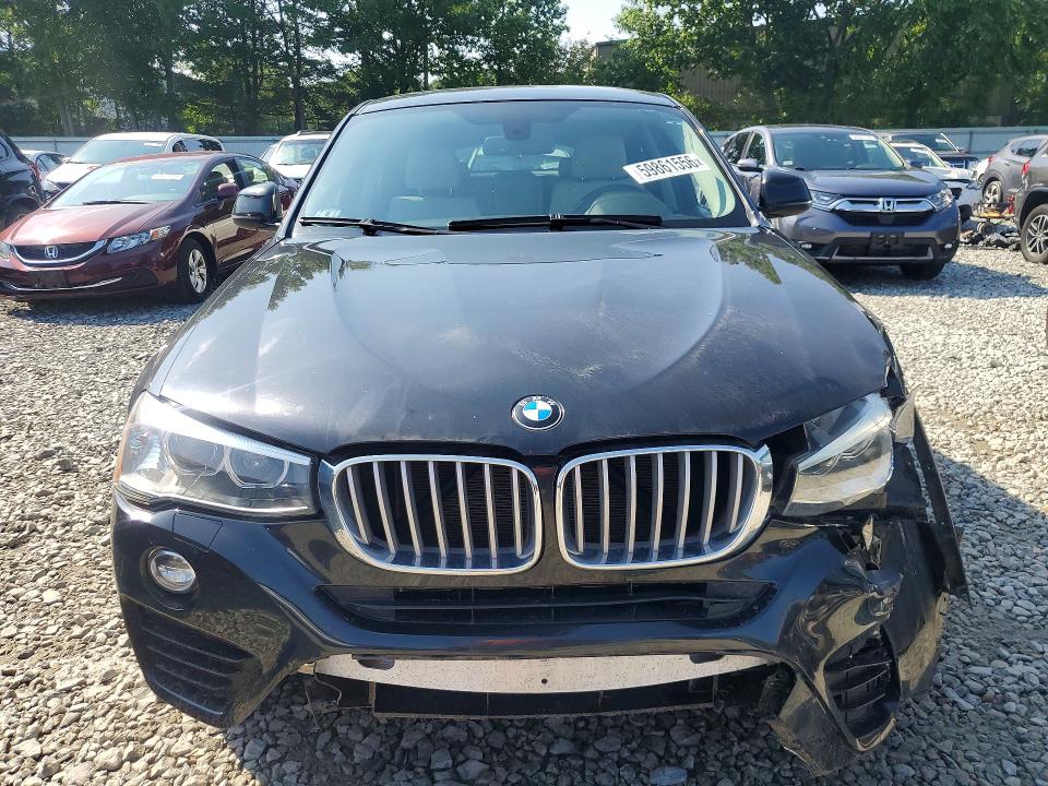 2016 BMW X4 VIN 5UXXW3C57G0R19041 COPART salvage auction — FRONT END, Ma - Cert Of Title-Reconstrctd Coll, sold $4,300 on 2026-07-16 (photo 5)