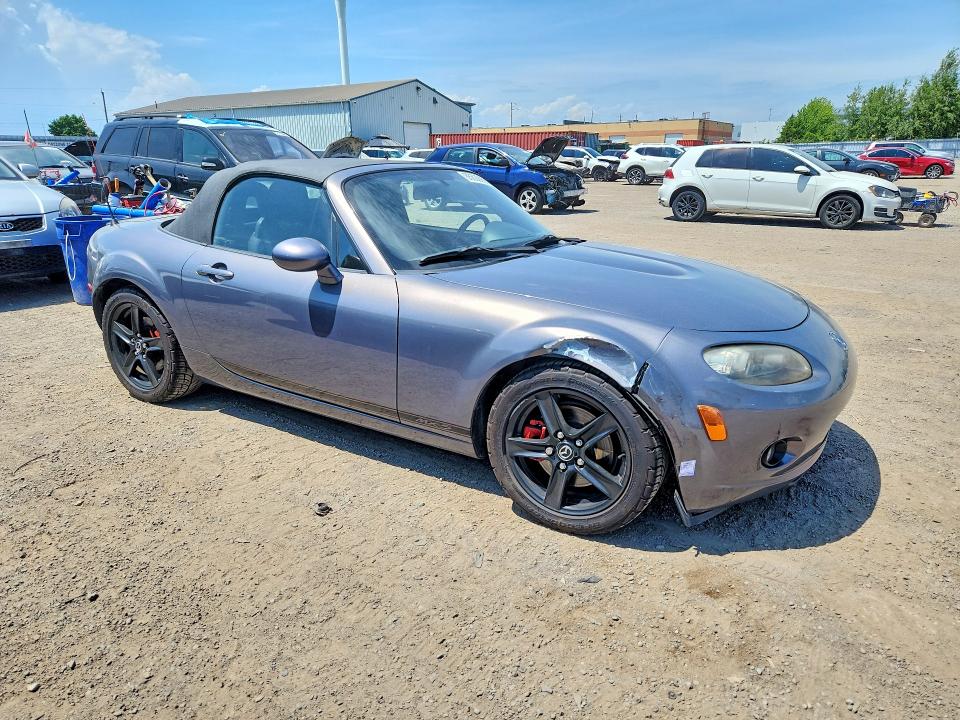 2007 Mazda Mx-5 miata VIN JM1NC15F170133523 COPART salvage auction — FRONT END, ON - PERMIT SALVAGE, sold $825 on 2026-07-21 (photo 4)