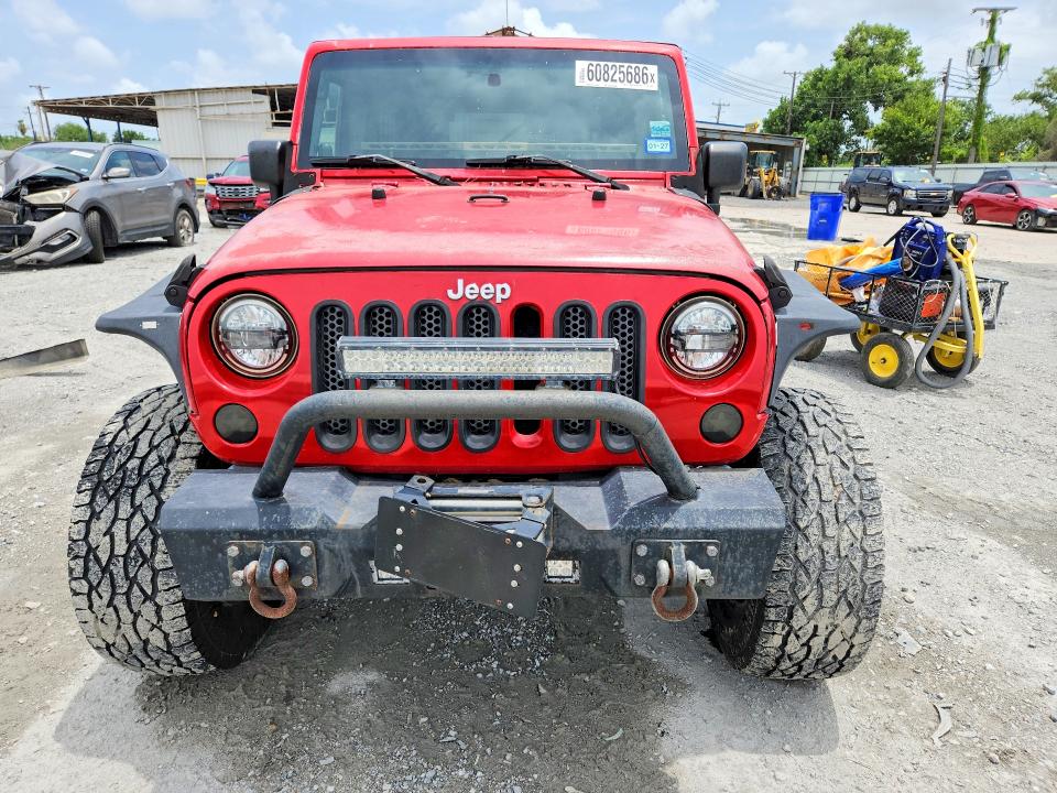 2010 Jeep Wrangler unlimited VIN 1J4BA3H10AL123991 COPART salvage auction — MECHANICAL, Tx - Bonded Title - Clean (P), sold $1,850 on 2026-07-23 (photo 5)