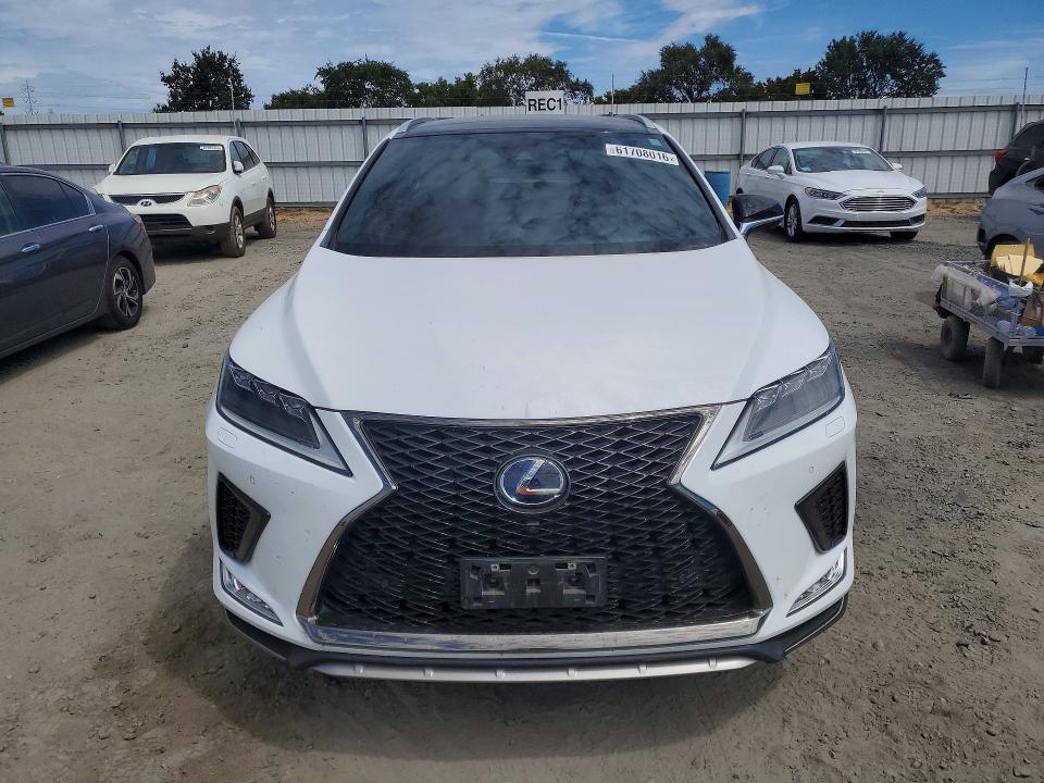2022 Lexus Rx VIN 2T2YGMDA4NC090481 COPART salvage auction — SIDE, Ca - Salvage Certificate, sold $27,250 on 2026-08-18 (photo 5)