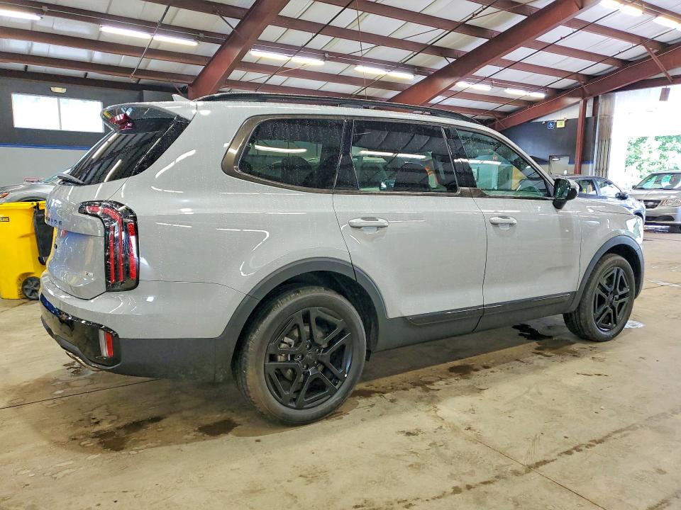 2025 Kia Telluride VIN 5XYP5DGC1SG683072 COPART salvage auction — FRONT END, MA - CERT OF TITLE-SALVAGE, sold $4,600 on 2026-07-23 (photo 3)